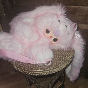 Pink Plush Bunny Bag Baby Hugging Backpack PERFECT FOR EASTER